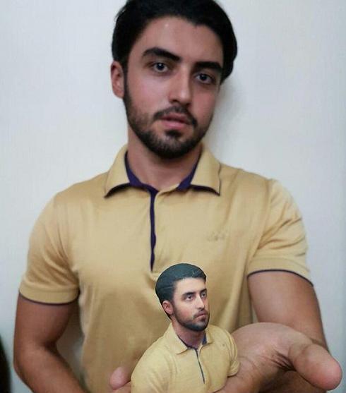 عکس سه بعدی آدم