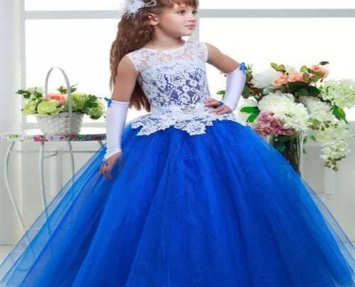 عکس لباس مجلسی دخترانه هشت ساله