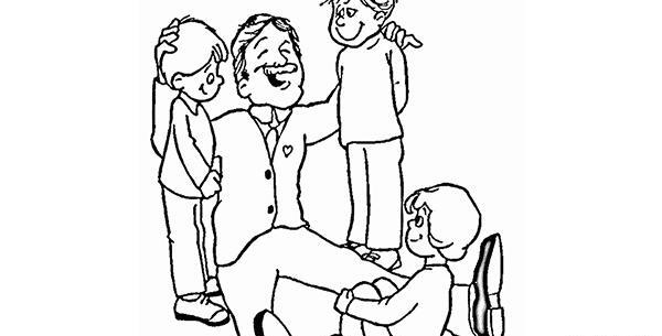 عکس ایده نقاشی برای روز پدر