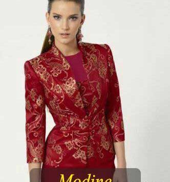عکس لباس مجلسی زنانه کت و دامن