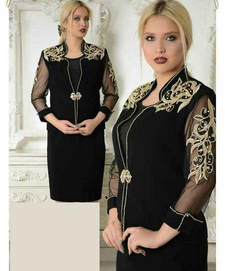 عکس لباس مجلسی زنانه کت و دامن