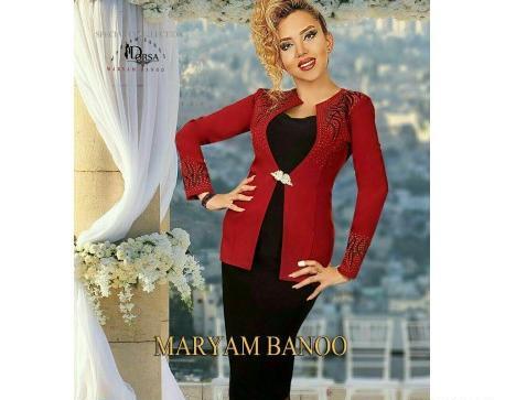 عکس لباس مجلسی زنانه کت و دامن