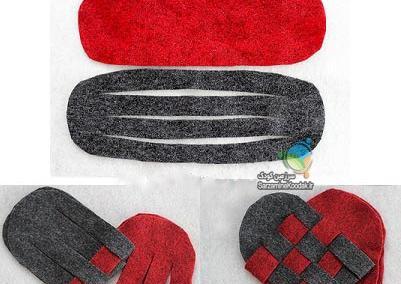 عکس قلب نمدی