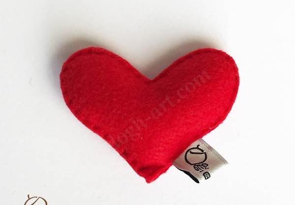 عکس قلب نمدی