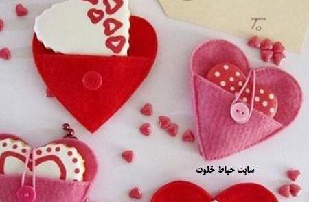 عکس قلب نمدی
