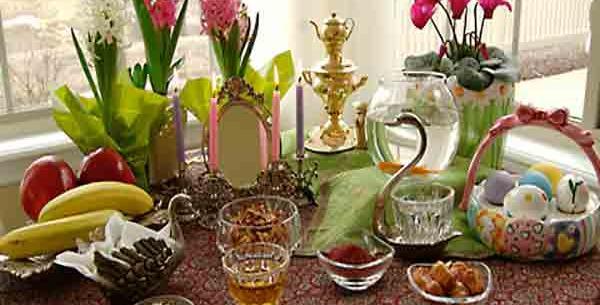عکس سفره هفت سین ایرانی