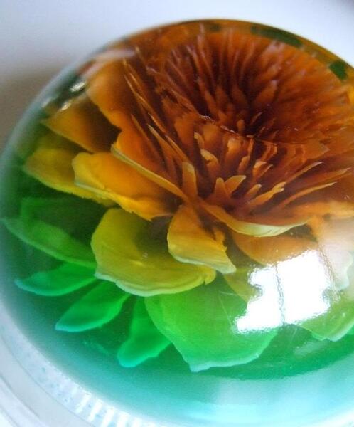 عکس ژله طرح دار