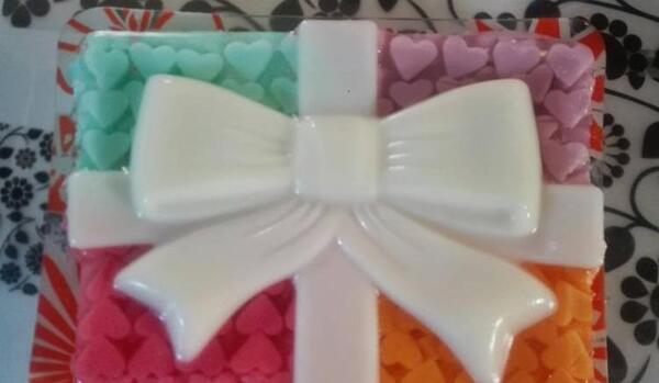 عکس ژله طرح دار