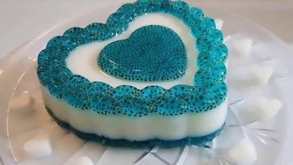 عکس ژله طرح دار