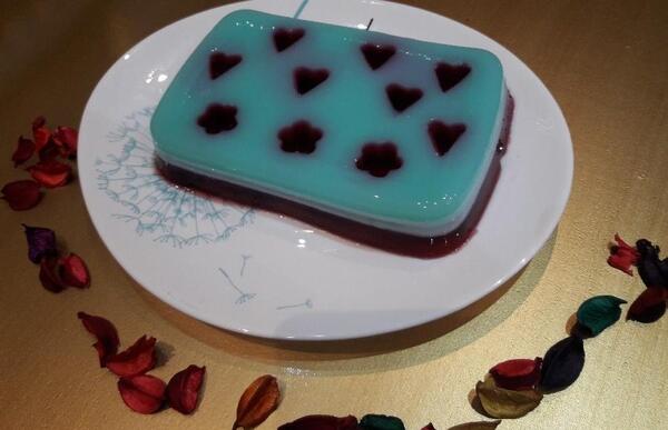 عکس ژله طرح دار