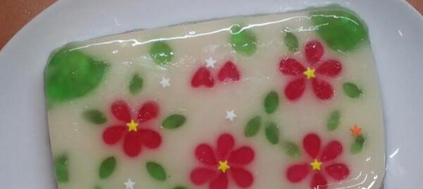 عکس ژله طرح دار