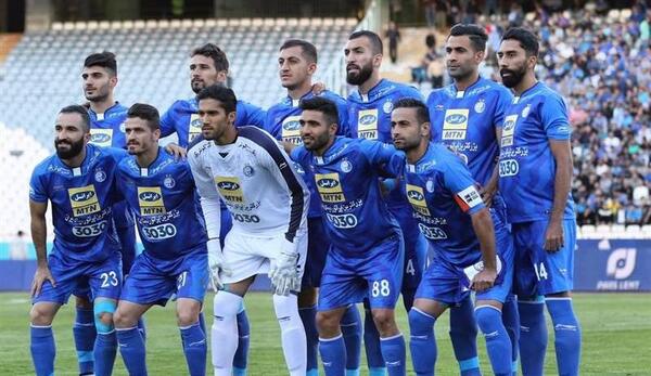 عکس شادی گل بازیکنان استقلال