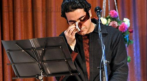 عکس گریه شجریان