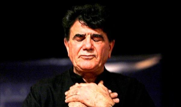 عکس گریه شجریان