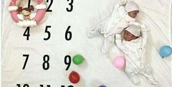 عکس نوزاد از یک ماهگی تا یک سالگی