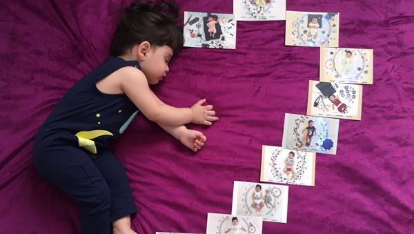عکس نوزاد از یک ماهگی تا یک سالگی
