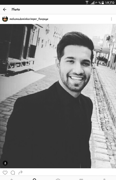 عکس محمد پور مشکی