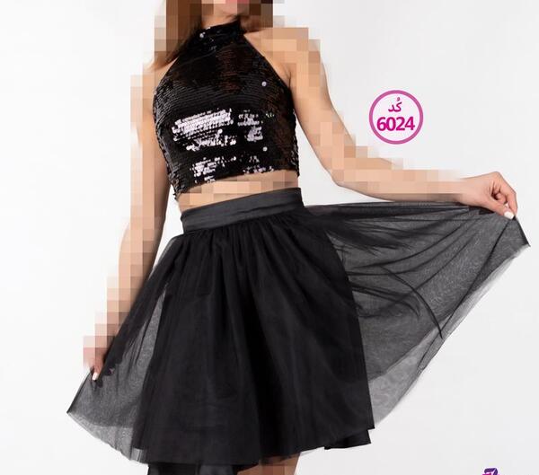 عکس لباس مجلسی زنانه نیم تنه