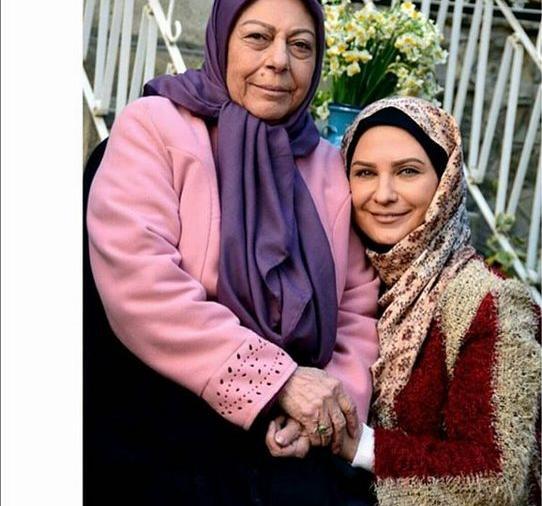 عکس پیری لعیا زنگنه