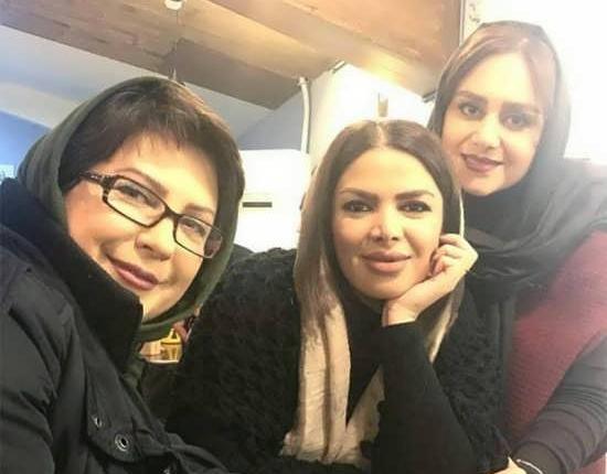 عکس پیری لعیا زنگنه