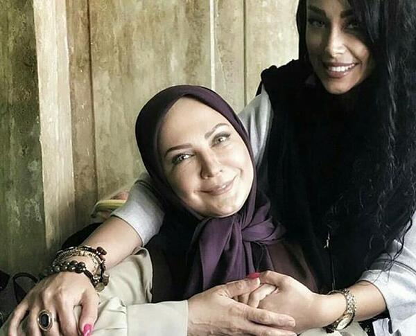 عکس پیری لعیا زنگنه