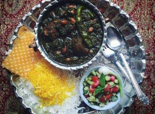 عکس قورمه سبزی طنز