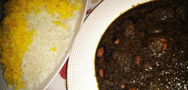 عکس قورمه سبزی طنز