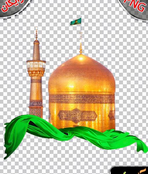 عکس کارتونی حرم امام رضا