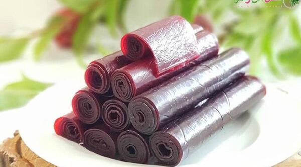 عکس لواشک میوه ای خانگی