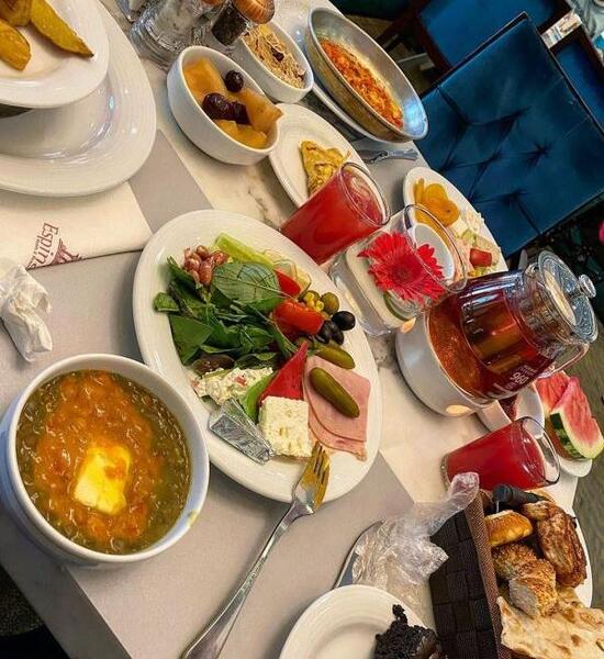عکس استوری صبحانه