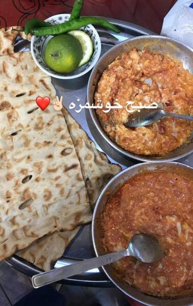 عکس استوری صبحانه