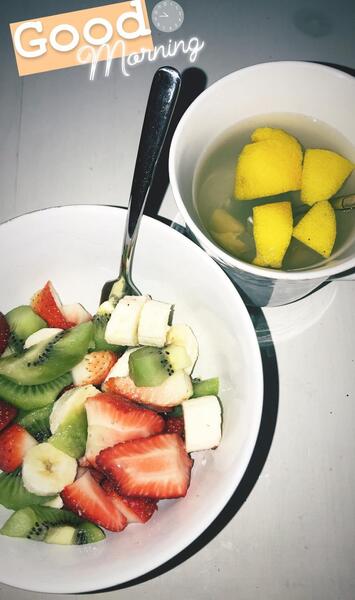 عکس استوری صبحانه