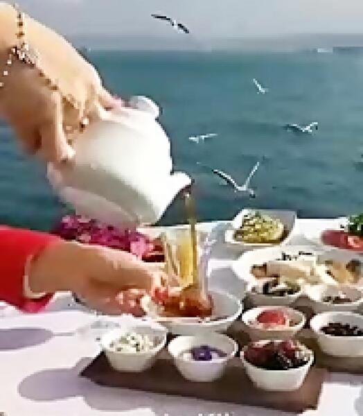 عکس استوری صبحانه