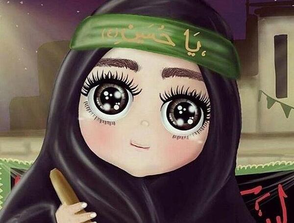 عکس فانتزی با حجاب دخترانه