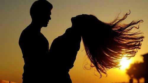 عکس دونفره عاشقانه غروب
