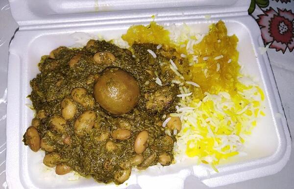 عکس غذای نذری قورمه سبزی
