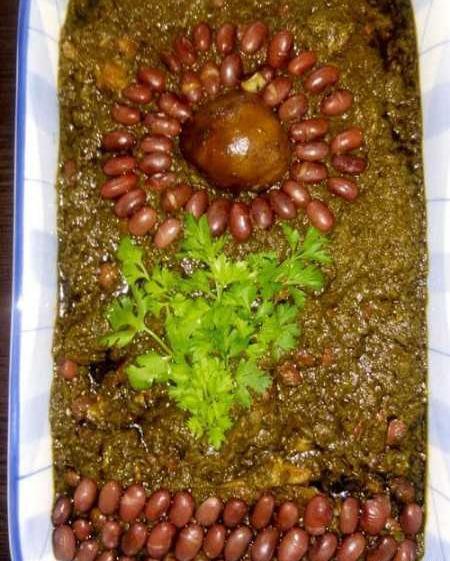 عکس غذای نذری قورمه سبزی