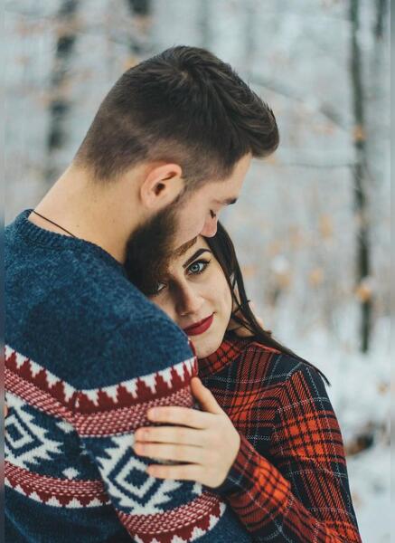 عکس دونفره عاشقانه اتلیه