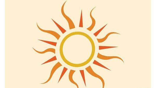 عکس خورشید برای لوگو