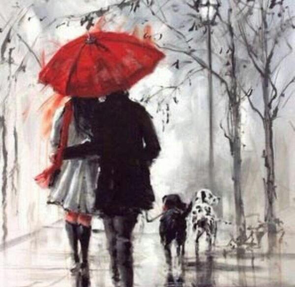 عکس عاشقانه دونفره نقاشی