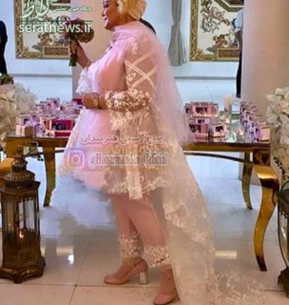 عکس لباس عروس بهاره رهنما