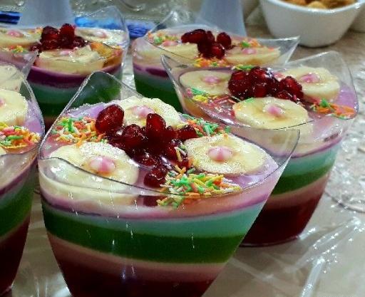 عکس ظرف ژله یکبار مصرف