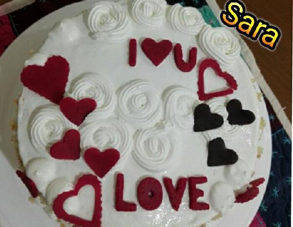 عکس کیک ولنتاین