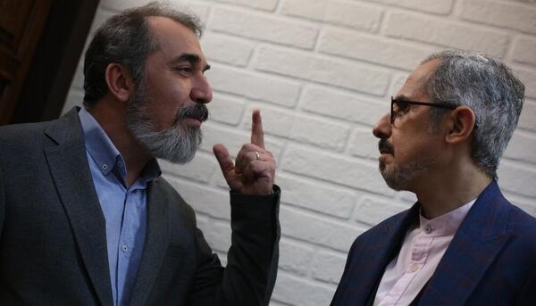 عکس جواد رضویان و سیامک انصاری