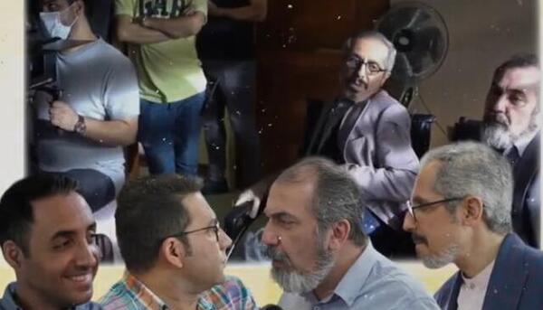 عکس جواد رضویان و سیامک انصاری