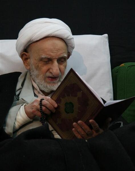 عکس آیت الله بهجت