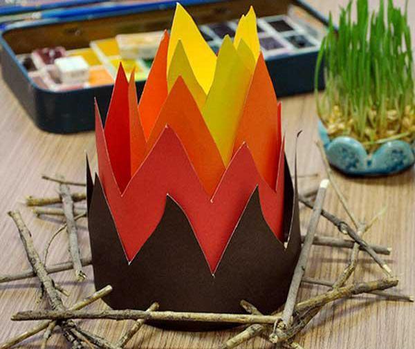 عکس ایده های خلاقانه برای چهارشنبه سوری