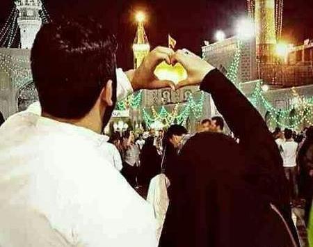 عکس عاشقانه چادری