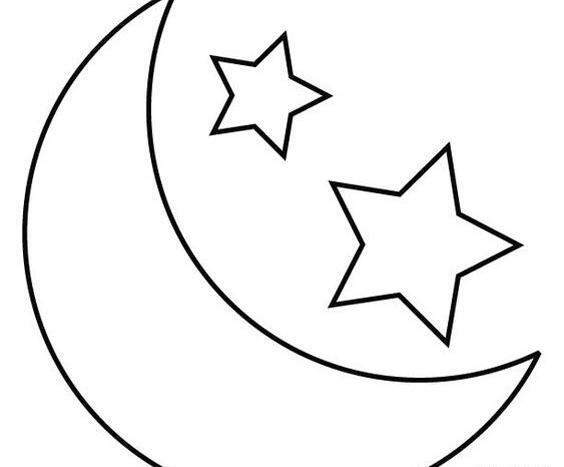 عکس ماه نقاشی