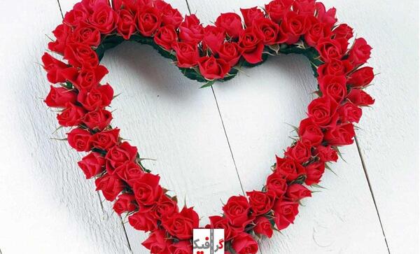 عکس قلب گل